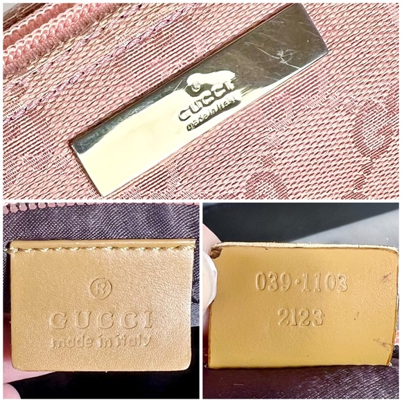 |SOLD| Gucci Pink Monogram Boat Pochette Handbag - Picture 8 of 9